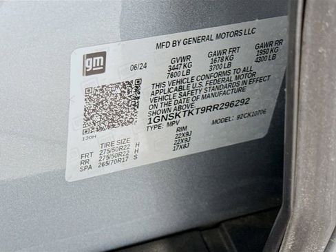 Certified 2024 Chevrolet Tahoe High Country w/ Max Trailering Package image 31