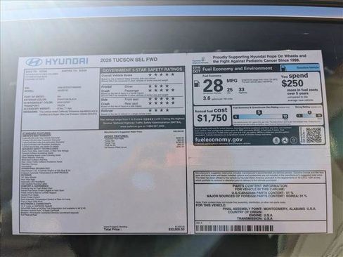 New 2026 Hyundai Tucson SEL image 24