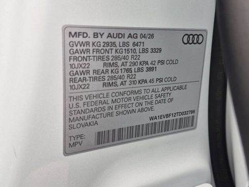 New 2026 Audi Q8 Premium Plus AWD/4WD image 18