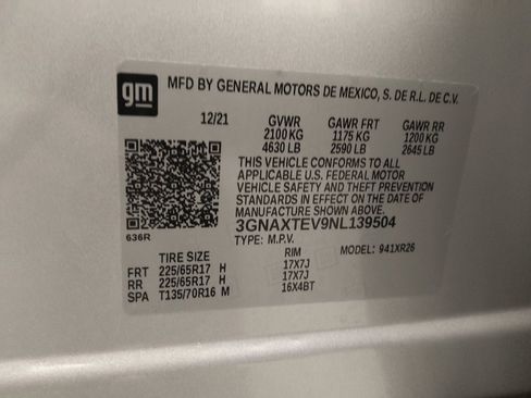 Used 2022 Chevrolet Equinox LT image 33