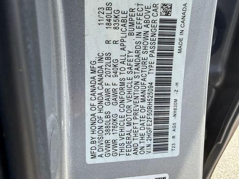 Used 2024 Honda Civic Sport image 21