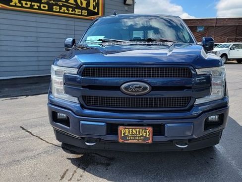 Used 2019 Ford F150 Platinum w/ Technology Package AWD/4WD image 3