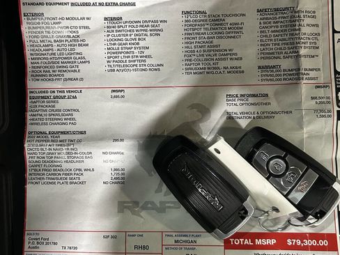 Used 2022 Ford Bronco Raptor image 82