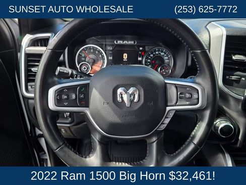 Used 2022 RAM 1500 Big Horn AWD/4WD image 32