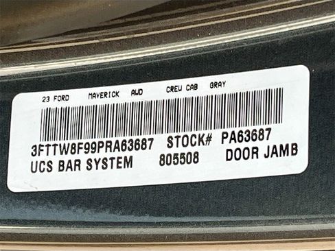 Used 2023 Ford Maverick XLT w/ Equipment Group 300A Standard image 29