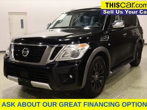 Used 2018 Nissan Armada Platinum w/ Captain Seat Package RWD image 3