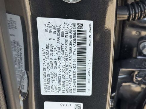 New 2026 Honda Civic Sport image 16