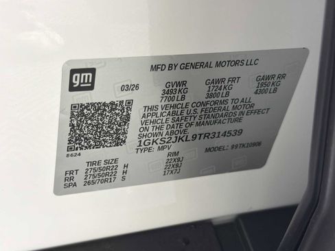 New 2026 GMC Yukon XL Denali AWD/4WD image 39