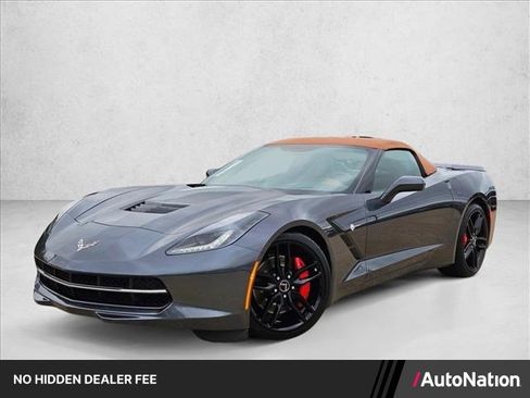 Used 2014 Chevrolet Corvette Stingray Convertible w/ 3LT Preferred Equipment Group RWD image 1