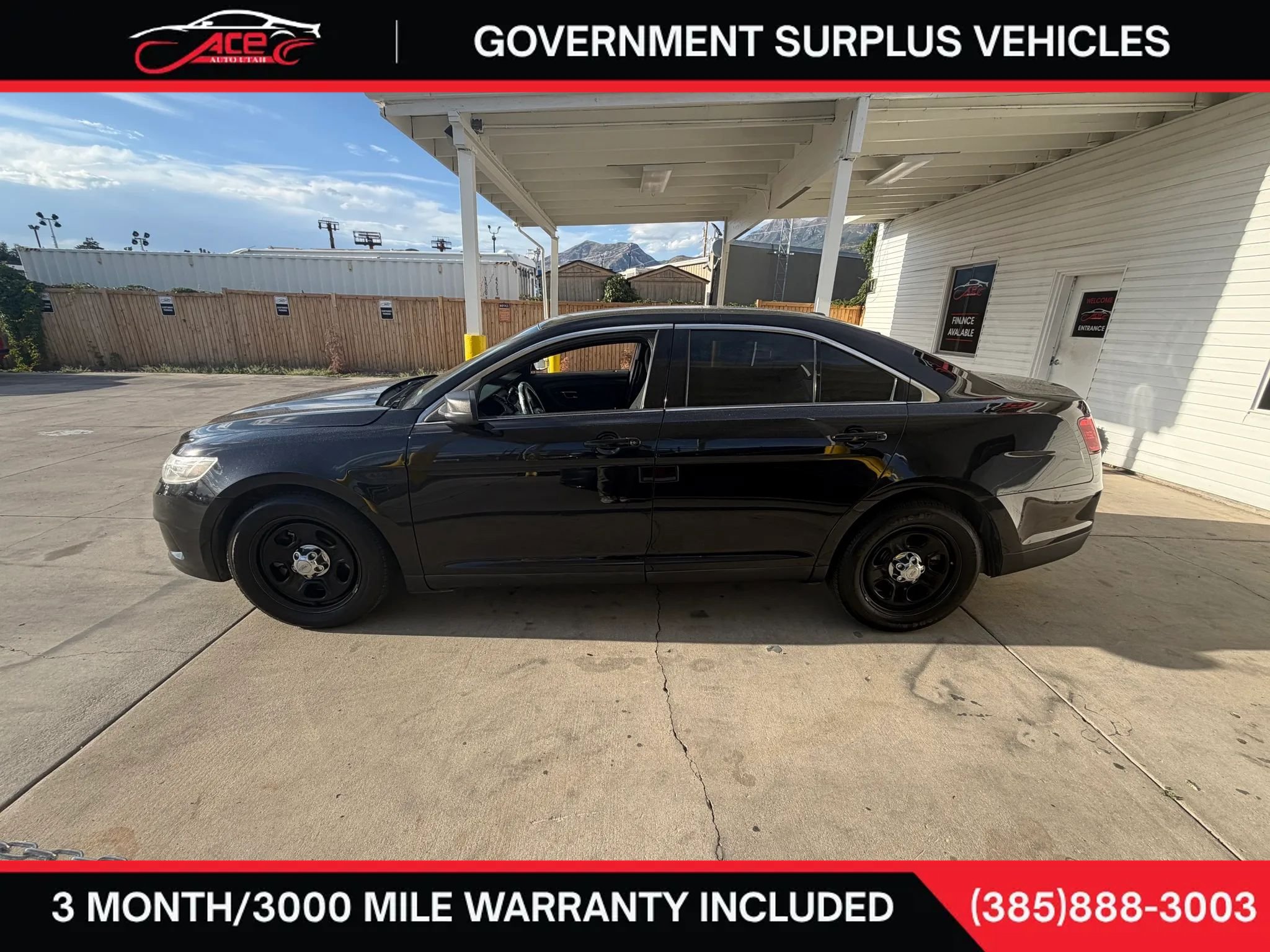 Used 2019 Ford Taurus Police Interceptor w/ Ultimate Wiring Package FWD image 4