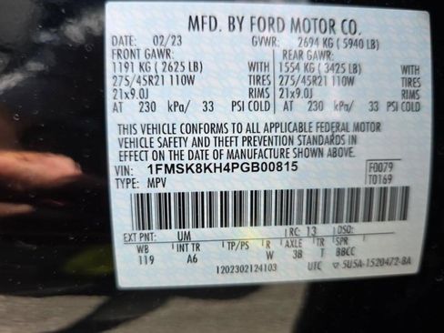 Used 2023 Ford Explorer ST-Line w/ Class IV Trailer Tow Package AWD/4WD image 17