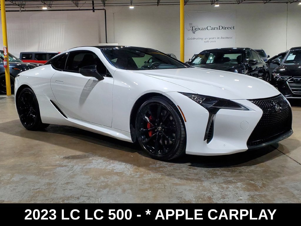 Used 2023 Lexus LC 500 Coupe w/ Sport Package RWD image 3