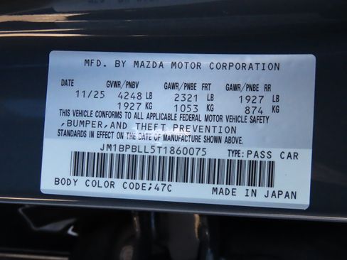 New 2026 MAZDA MAZDA3 Carbon image 40