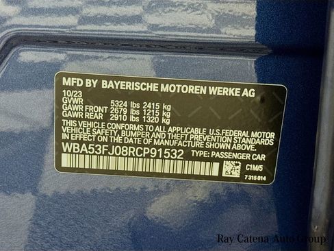 Certified 2024 BMW 530i xDrive w/ Convenience Package AWD/4WD image 34