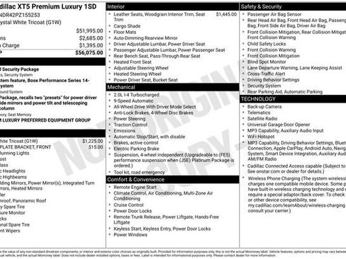 Certified 2023 Cadillac XT5 Premium Luxury AWD/4WD image 7
