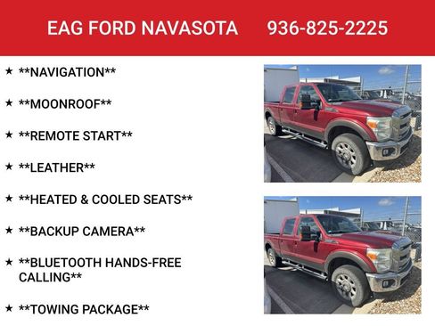 Used 2015 Ford F250 Lariat w/ Lariat Ultimate Package AWD/4WD image 2