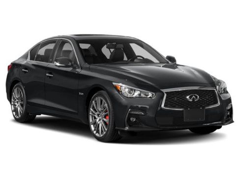 Used 2018 INFINITI Q50 Red Sport 400 w/ Sensory Package (Sport) AWD/4WD image 9