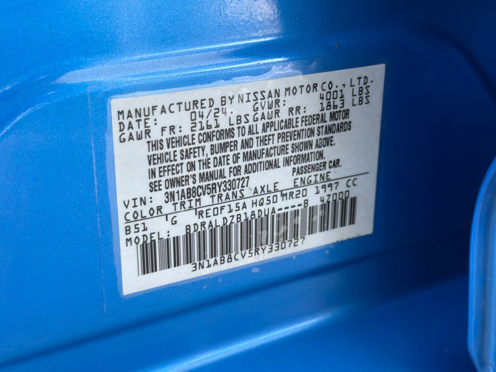 Used 2024 Nissan Sentra SV FWD image 26