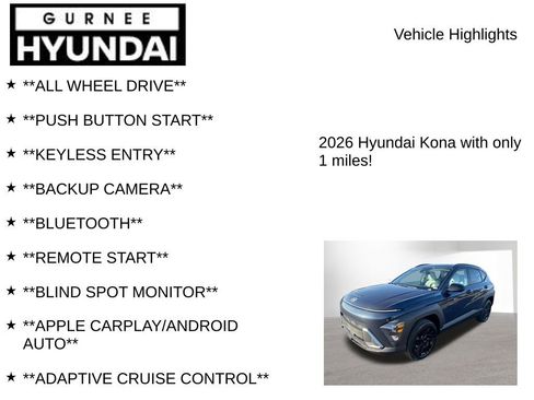 New 2026 Hyundai Kona SEL Sport image 8