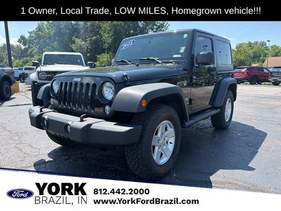 Used 2015 Jeep Wrangler Sport w/ Quick Order Package 24S