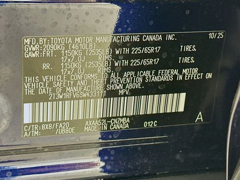 Used 2025 Toyota RAV4 XLE w/ Convenience Package image 12