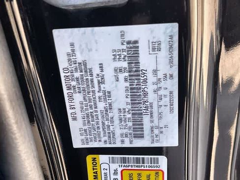 Used 2023 Ford Mustang Coupe w/ Equipment Group 101A RWD image 22