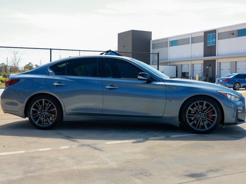 Used 2018 INFINITI Q50 Red Sport 400 w/ Sensory Package (Sport) image 18
