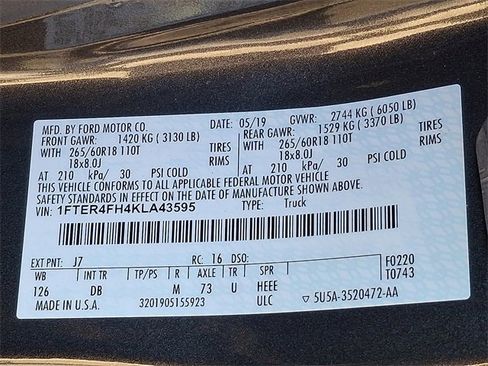 Used 2019 Ford Ranger Lariat image 27