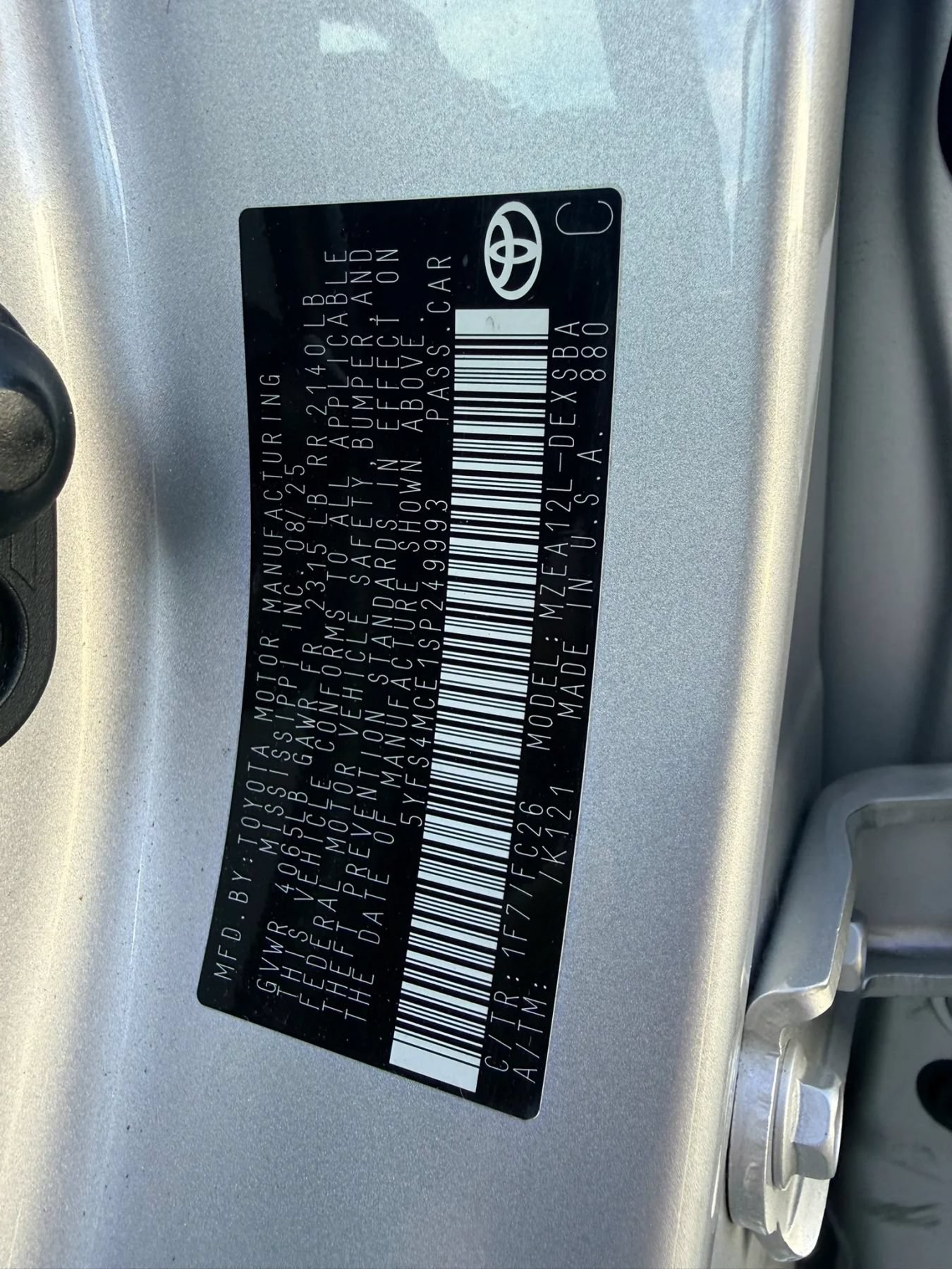 Used 2025 Toyota Corolla SE FWD image 20