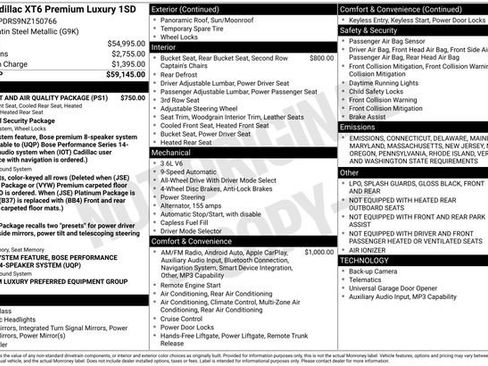 Used 2022 Cadillac XT6 Premium Luxury image 2