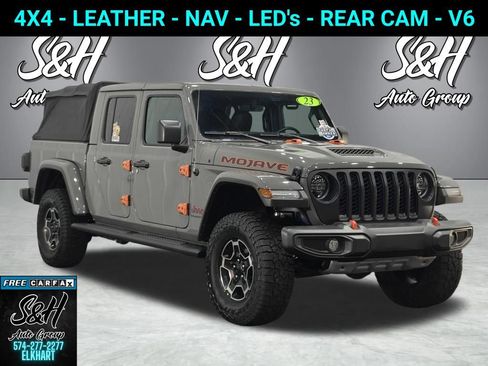 Used 2023 Jeep Gladiator Mojave w/ LED Lighting Group AWD/4WD image 1