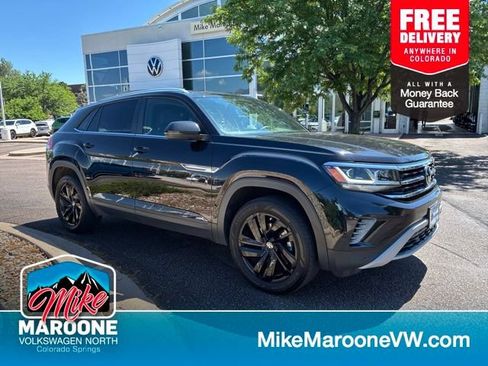 Used 2023 Volkswagen Atlas Cross Sport SE w/ Black Wheel Package AWD/4WD image 1