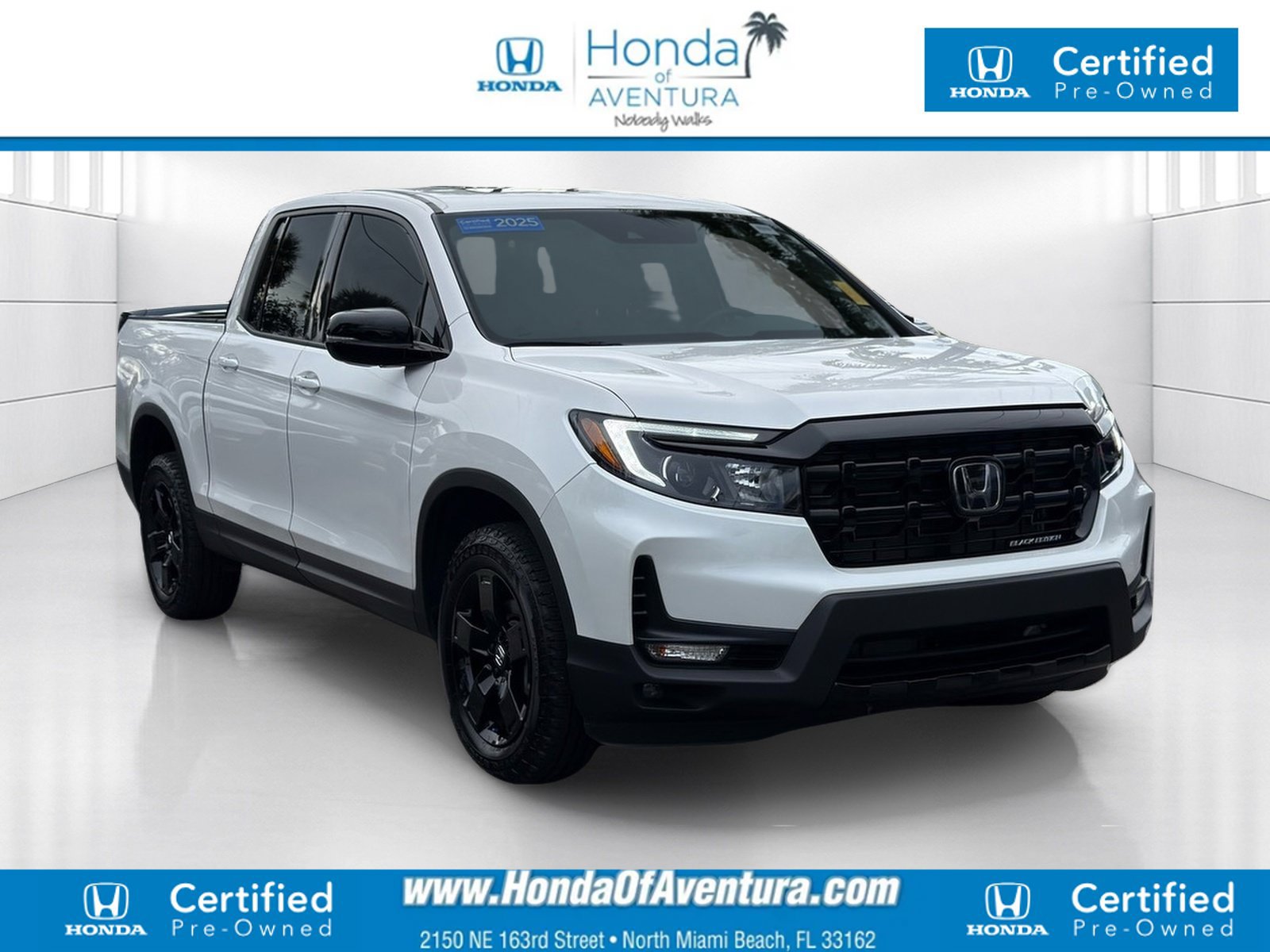 Certified 2025 Honda Ridgeline Black Edition image 1