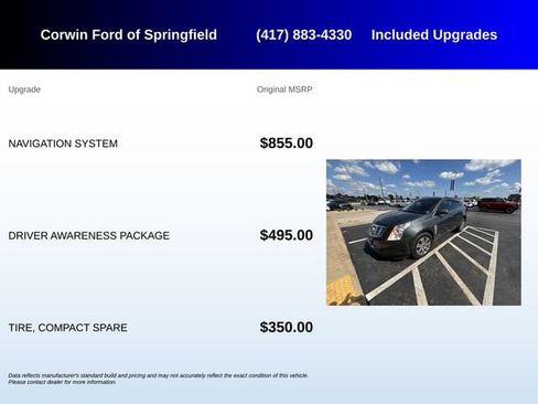 Used 2014 Cadillac SRX Luxury w/ Driver Awareness Package AWD/4WD image 5
