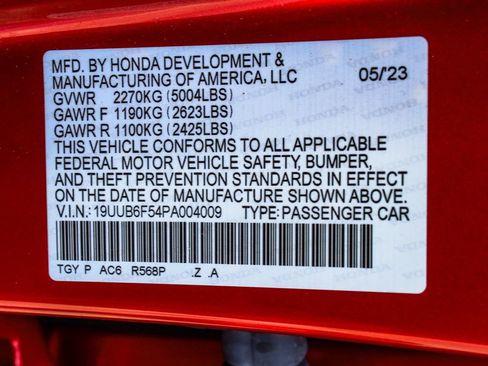 Used 2023 Acura TLX SH-AWD w/ A-SPEC Pkg image 14