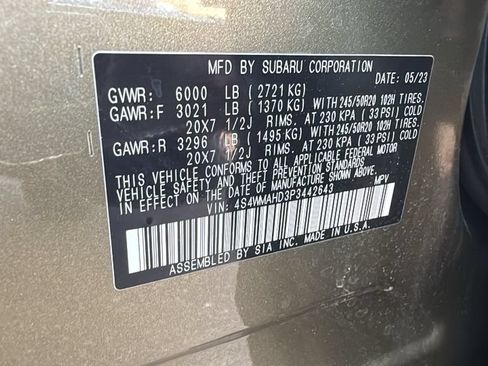 Used 2023 Subaru Ascent Onyx Edition AWD/4WD image 32