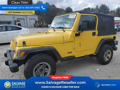 Used 2001 Jeep Wrangler SE