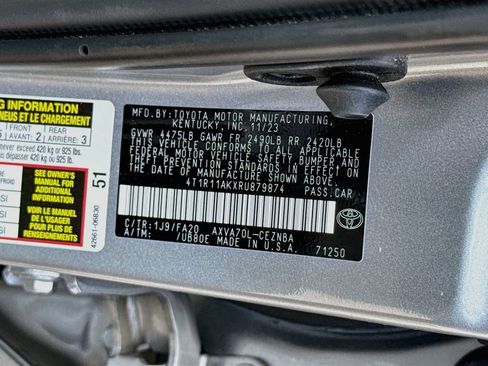 Used 2024 Toyota Camry LE w/ Convenience Package FWD image 24