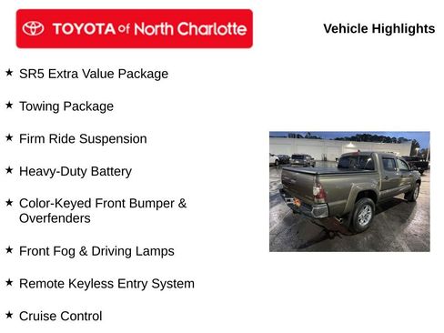 Used 2012 Toyota Tacoma Base w/ SR5 Pkg image 5