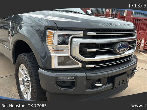 Used 2021 Ford F250 Platinum w/ FX4 Off-Road Package AWD/4WD image 12