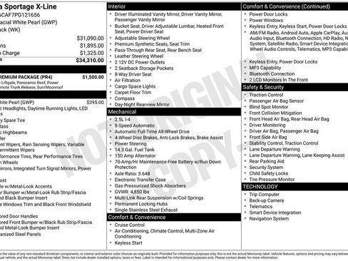 Certified 2023 Kia Sportage X-Line w/ X-Line Premium Package AWD/4WD image 31