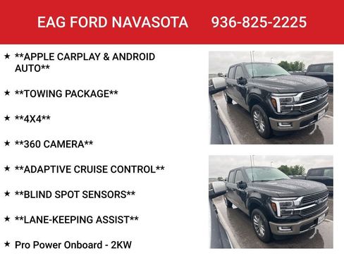 Used 2026 Ford F150 King Ranch w/ Equipment Group 601A High AWD/4WD image 3