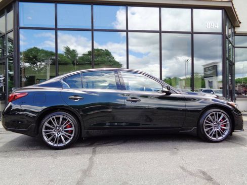 Used 2023 INFINITI Q50 Red Sport 400 w/ Black Opal Edition AWD/4WD image 4