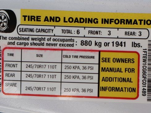 Used 2016 Ford F150 XLT w/ Equipment Group 301A Mid image 43