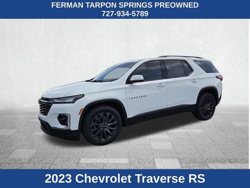 Used 2023 Chevrolet Traverse RS w/ LPO, Floor Liner Package AWD/4WD image 1