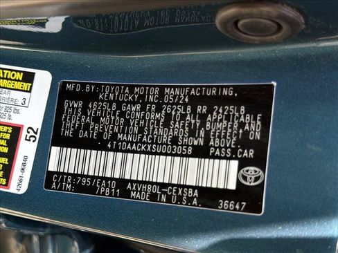 Used 2025 Toyota Camry SE w/ Multimedia Upgrade Package FWD image 28