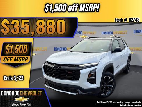 New 2026 Chevrolet Equinox RS w/ Convenience Package III image 1