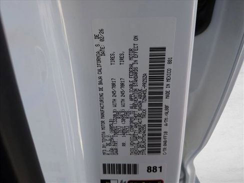 New 2026 Toyota Tacoma SR5 image 17