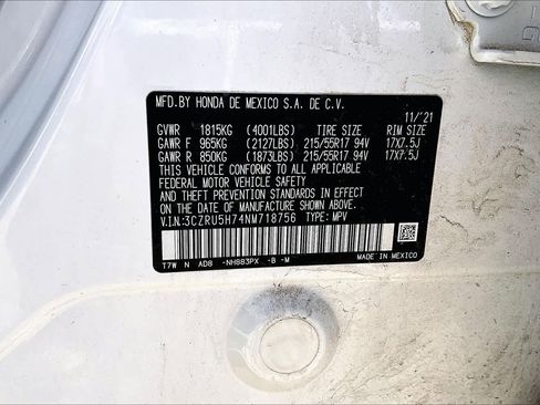 Used 2022 Honda HR-V EX-L image 31