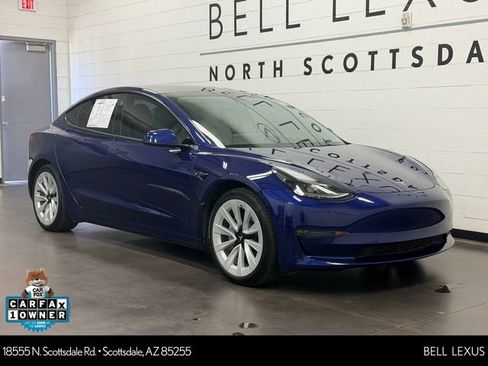 Used 2022 Tesla Model 3 Long Range AWD/4WD image 1